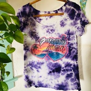 Ensada Mama Midnight Rider Tie Dye Tee